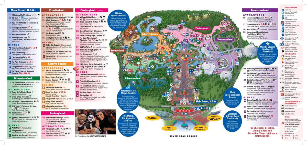 "Disney" Pasaulio žemėlapyje magiška Karalystė