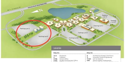 Valensijos kolegija vakarų campus žemėlapis