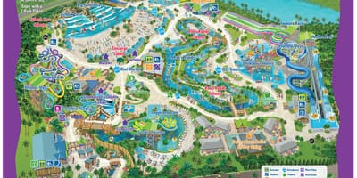 Žemėlapis Aquatica Orlando