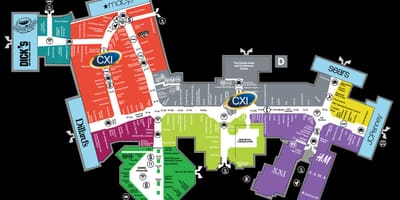 Florida mall Orlando žemėlapyje